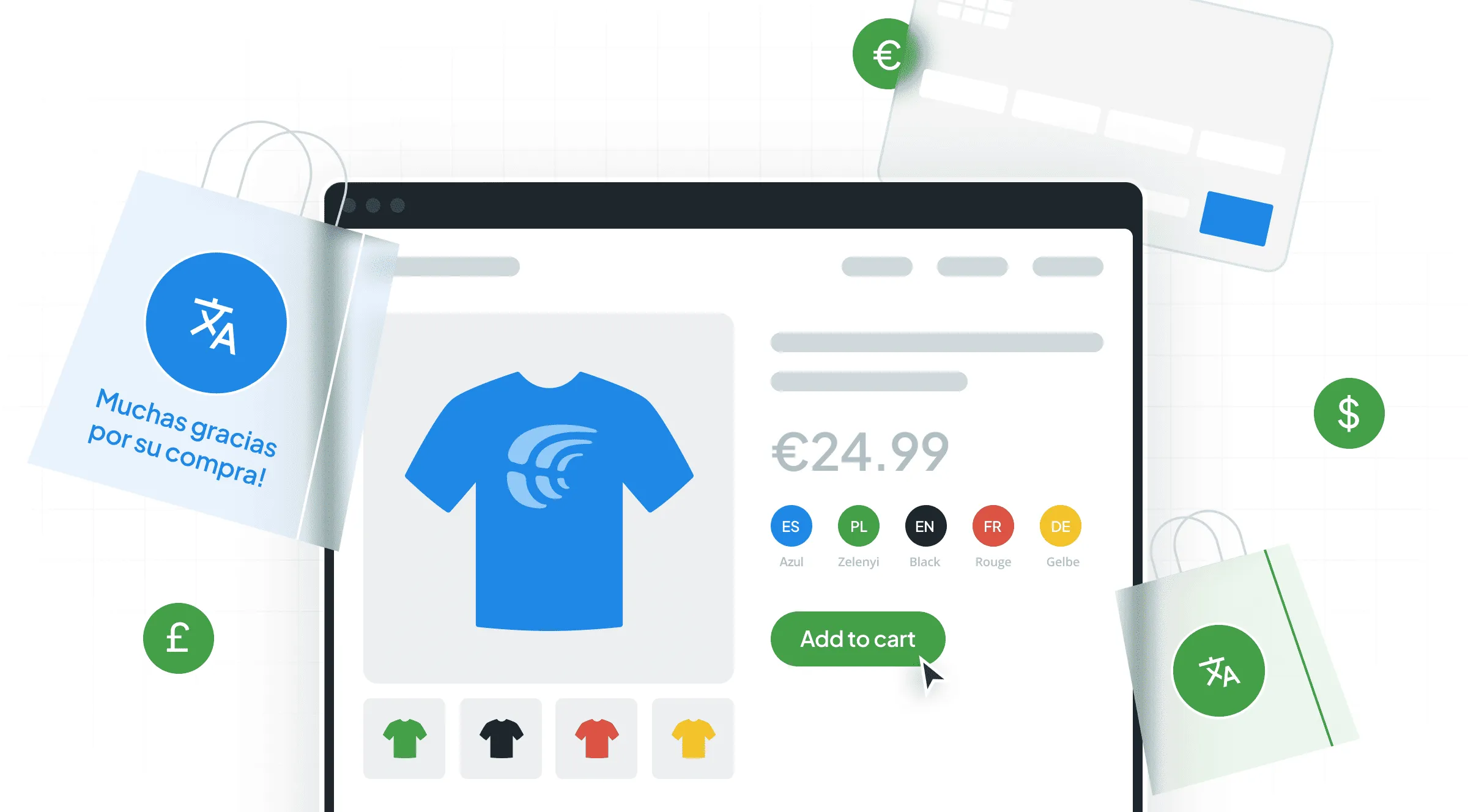 Ecommerce localization with Crowdin